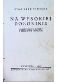 Na wysokiej połoninie 1936 r.