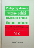 Podręczny słownik włosko - polski M - Z
