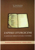Zapiski liturgiczne w Kodeksie Biblii Płockiej