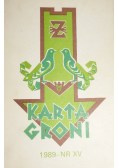 Karta Groni nr XV