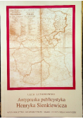 Antypruska publicystyka Henryka Sienkiewicza
