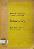Materiały pomocnicze do nauki przedmiotu bibliotekarstwo