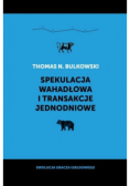 Spekulacja wahadłowa i transakcje jednodniowe