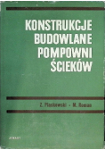 Konstrukcje budowlane pompowni ścieków