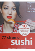 77 stron o sushi