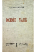 Miłosz Ogród nauk Paryż 1979