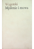 Myślenie i mowa