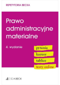 Prawo administracyjne materialne. Pytania. Kazusy. Tablice. Testy online