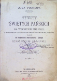 Żywoty Świętych Pańskich na wszystkie dnie roku, 1901 r.