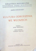 Kultura odrodzenia we Włoszech 1930 r.