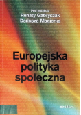 Europejska polityka społeczna