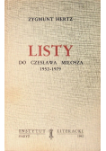 Listy do Czesława Miłosza 1952-1979
