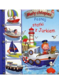 Mały chłopiec Poznaj statki z Jurkiem