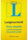 Duży Słownik polsko-hiszpański hiszpańsko-polski