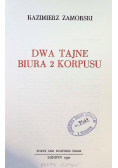 Dwa tajne biura 2 Korpusu