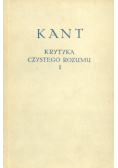 Krytyka czystego rozumu I