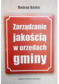 Zarządzanie jakością w urzędach gminy