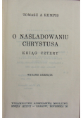O naśladowaniu Chrystusa, 1938 r.