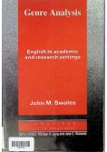 Genre Analysis