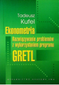 Ekonometria roziwązywanie problemów z wykorzystaniem programu GRETL