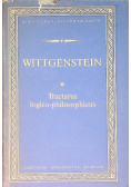 Wittgenstein. Tractus logico-philophicus
