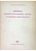 Kontrola konstytucyjności ustaw