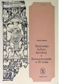Środowisko kultury łacińskiej w Konstantynopolu w IV wieku