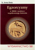 Egzorcyzmy w Biblii i praktyce współczesnego Kościoła