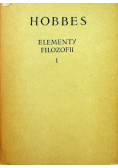 Elementy filozofii Tom I