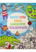 Bardzo duża księga łamigłówek i kolorowanek