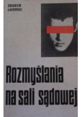 Rozmyślania na sali sądowej