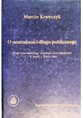 O neutralności długu publicznego