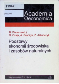 Podstawy ekonomii środowiska i zasobów naturalnych