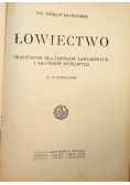 Łowiectwo 1924 r.