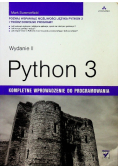 Python 3 Kompletne wprowadzenie do programowania