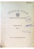 Dziennik Ustaw Rzeczypospolitej Polskiej 1927 r.