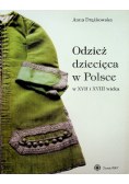 Odzież dziecięca w polsce w XVII i XVIII wieku
