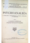 Psychoanaliza, 1930r