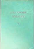 Lekcjonarz mszalny, Tom V