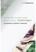Charakterystyka i przyszłość zjawiska Multilevel marketingu w gospodarce polskiej i światowe