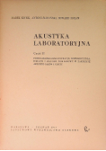 Akustyka laboratoryjna