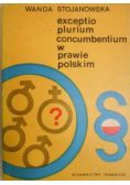 Exceptio plurium concubentium w prawie polskim