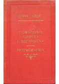 Tłómaczenia Szopena i Beethovena. Przemówienia, 1893 r.