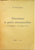 Powstanie w Getcie Warszawskim 1946 r.