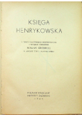 Księga henrykowska 1949 r.