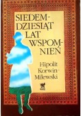 Siedemdziesiąt lat wspomnień (1855-1925)