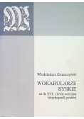 Wokabularze Ryskie