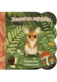 Brązowa myszka. Książeczka z okienkami