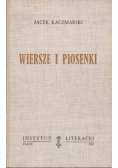 Wiersze i piosenki
