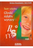 Teatr szkolny Głoski sylaby wyrazy Część 1
